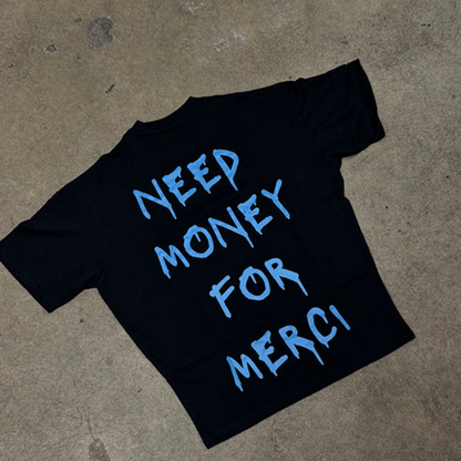 Black/Blue NM Tee