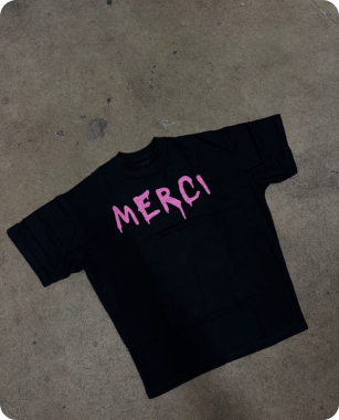 Black/Pink NM Tee