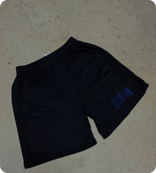 Black/Blue shorts