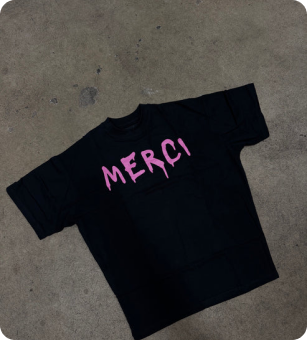 Black/Pink NM Tee