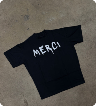 Black/White NM Tee